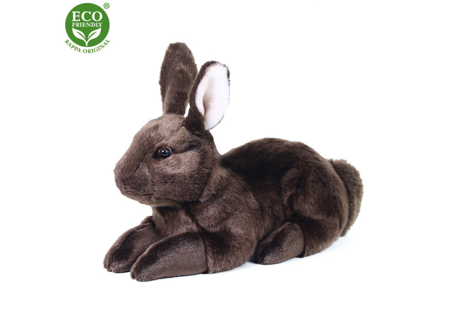 Rappa Plyšový králík ležící 36 cm ECO-FRIENDLY