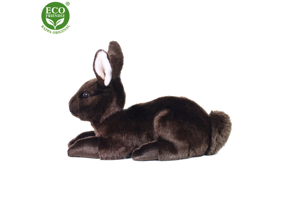 Rappa Plyšový králík ležící 36 cm ECO-FRIENDLY