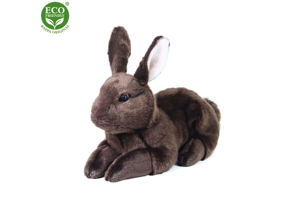 Rappa Plyšový králík ležící 36 cm ECO-FRIENDLY