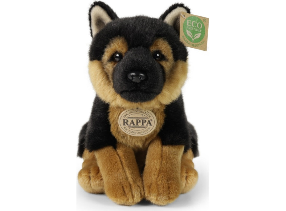 Rappa Plyšový pes ovčák 23 cm ECO-FRIENDLY