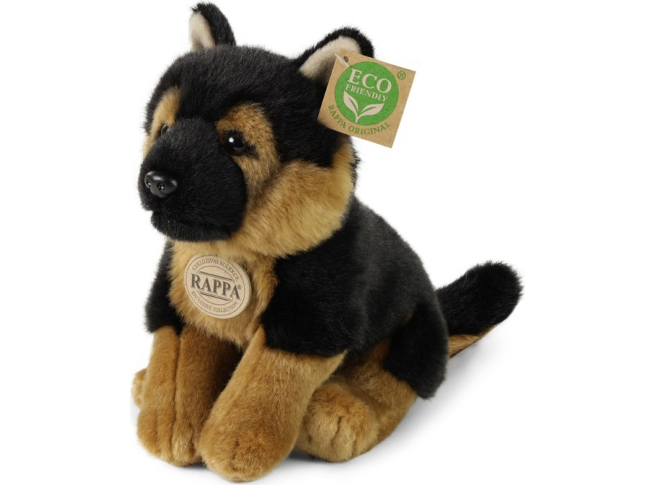 Rappa Plyšový pes ovčák 23 cm ECO-FRIENDLY