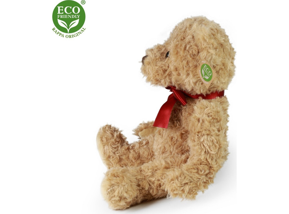Rappa Plyšový medvěd retro sedící 28 cm ECO-FRIENDLY