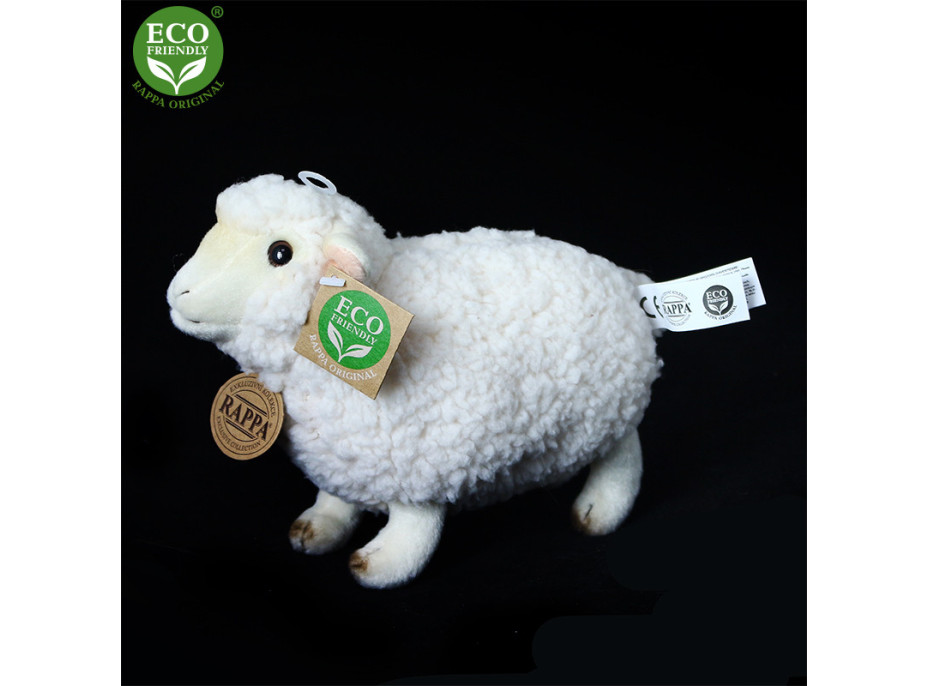 Rappa Plyšová ovce 20 cm ECO-FRIENDLY