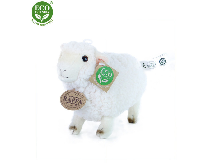 Rappa Plyšová ovce 20 cm ECO-FRIENDLY