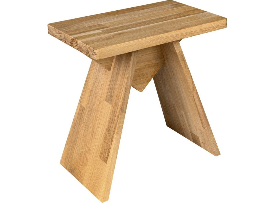 Sapho ASTYLE stolička 40x41x25cm, masiv přírodní dub AS410