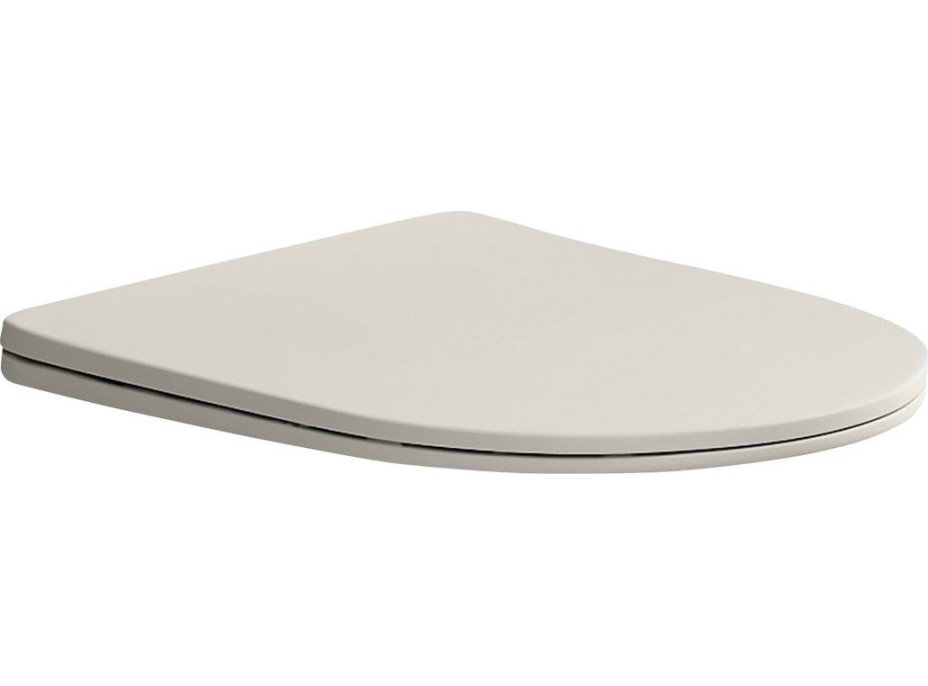 Sapho PACO WC sedátko, SLIM, Soft Close, Easy Take, ivory PCS1012BE