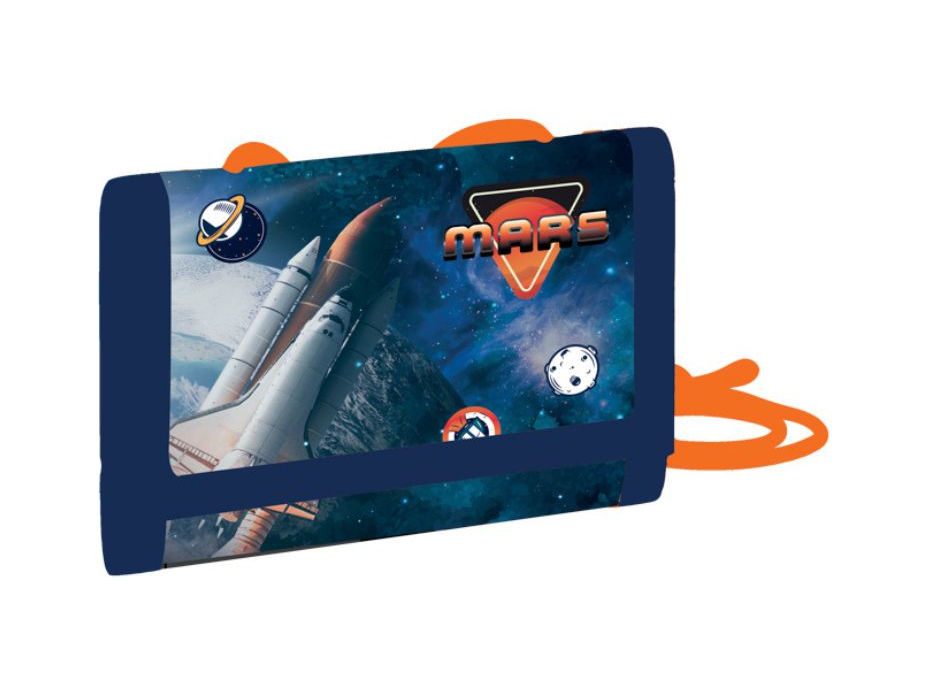 OXYBAG Dětská textilní peněženka Space