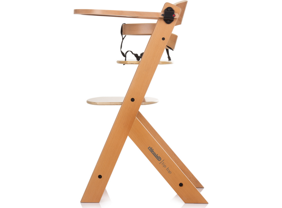 CHIPOLINO Dřevěná jídelní židlička Tip Top 2v1 Wood