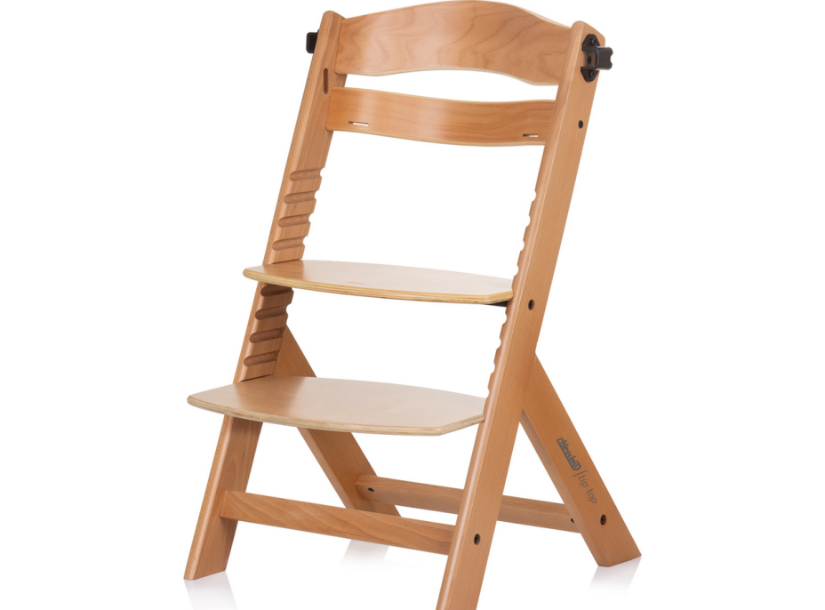 CHIPOLINO Dřevěná jídelní židlička Tip Top 2v1 Wood