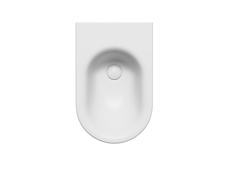 GSI PURA ECO bidet závěsný, 36x55cm, bílá mat 8867109