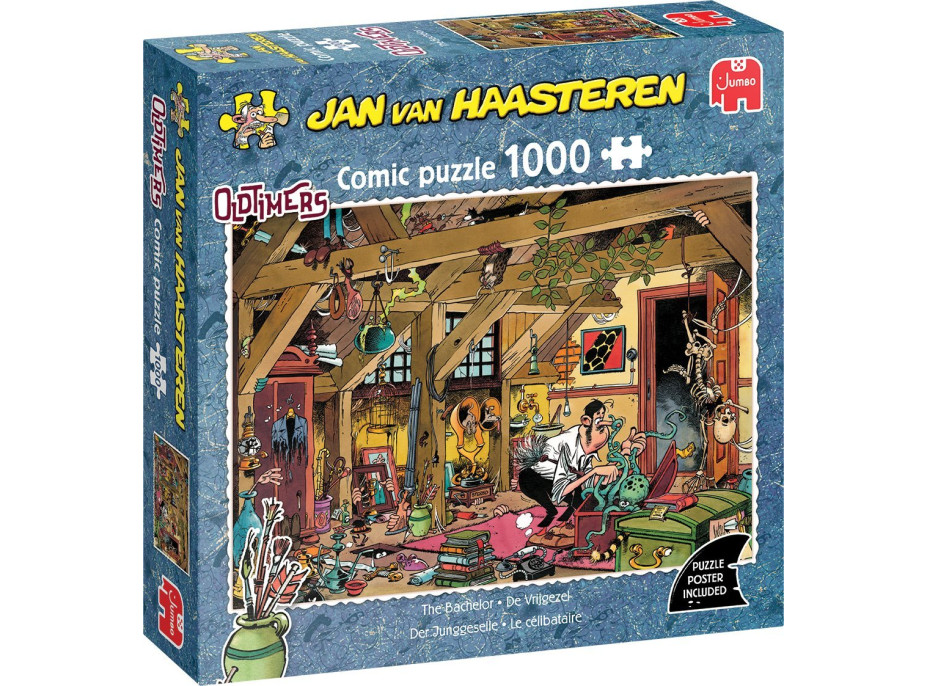 JUMBO Puzzle JvH Oldtimers: Starý mládenec 1000 dílků