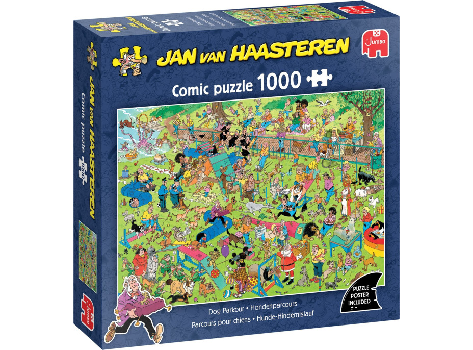 JUMBO Puzzle JvH Psí park 1000 dílků