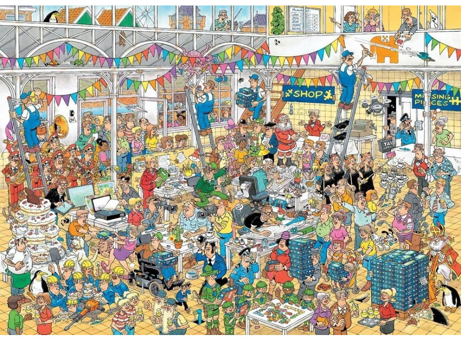 JUMBO Puzzle JvH Studio 10 let výročí 1000 dílků