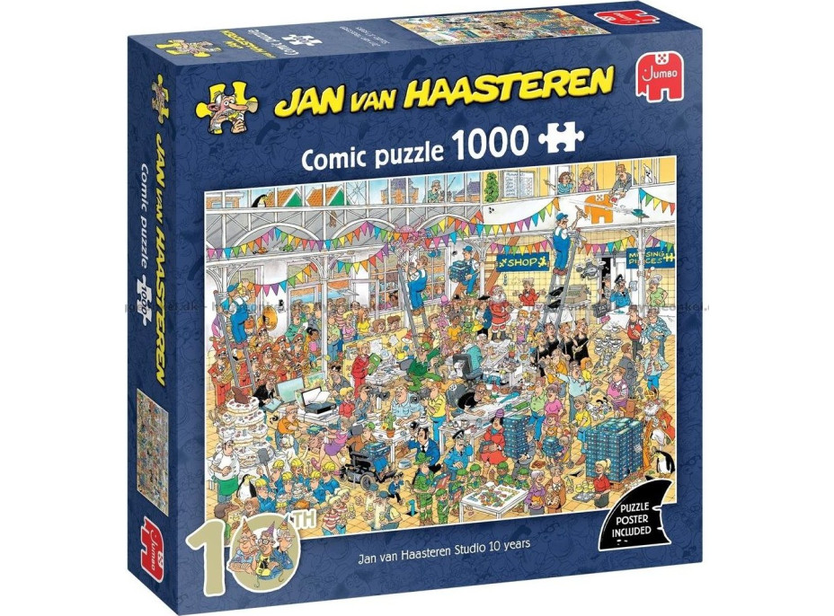 JUMBO Puzzle JvH Studio 10 let výročí 1000 dílků