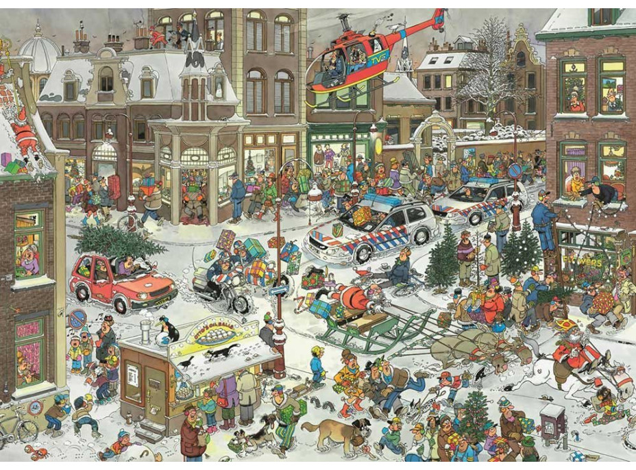 JUMBO Puzzle JvH Vánoce 1000 dílků