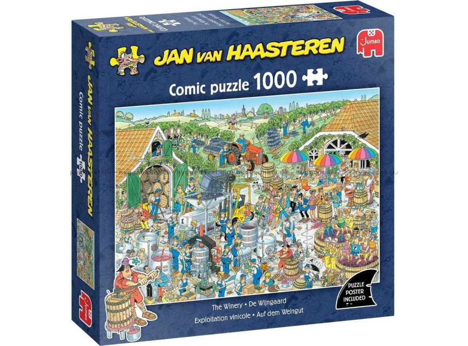 JUMBO Puzzle JvH Vítězné víno 1000 dílků