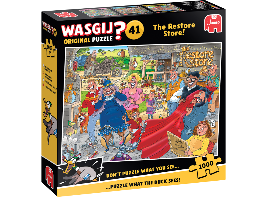 JUMBO Puzzle WASGIJ 41: Restore store 1000 dílků