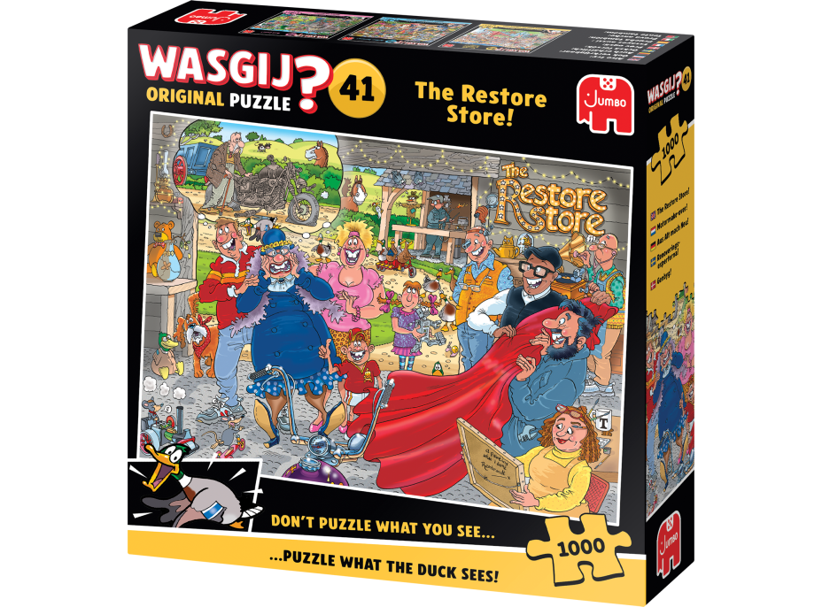 JUMBO Puzzle WASGIJ 41: Restore store 1000 dílků