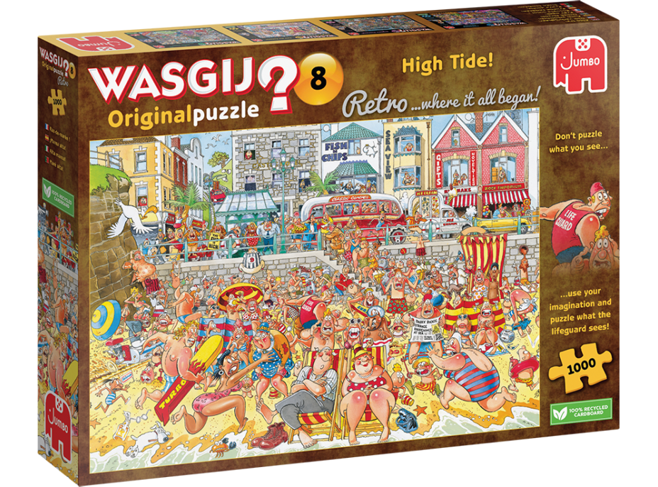 JUMBO Puzzle WASGIJ 8: Příliv 1000 dílků