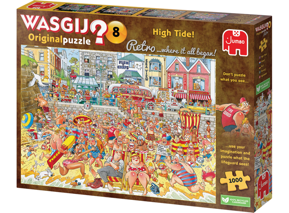 JUMBO Puzzle WASGIJ 8: Příliv 1000 dílků