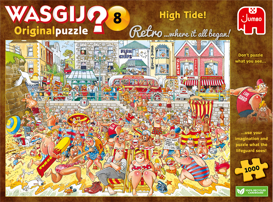 JUMBO Puzzle WASGIJ 8: Příliv 1000 dílků