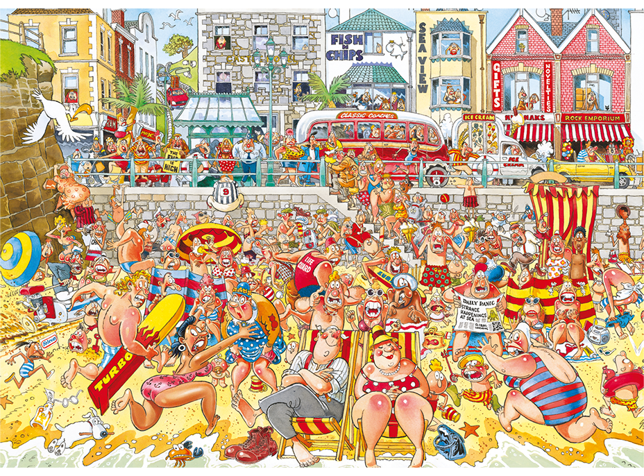 JUMBO Puzzle WASGIJ 8: Příliv 1000 dílků
