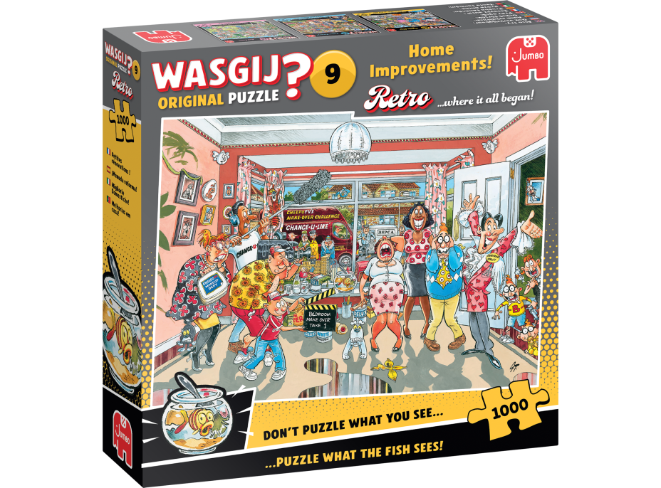 JUMBO Puzzle WASGIJ 9: Domácí vylepšení 1000 dílků