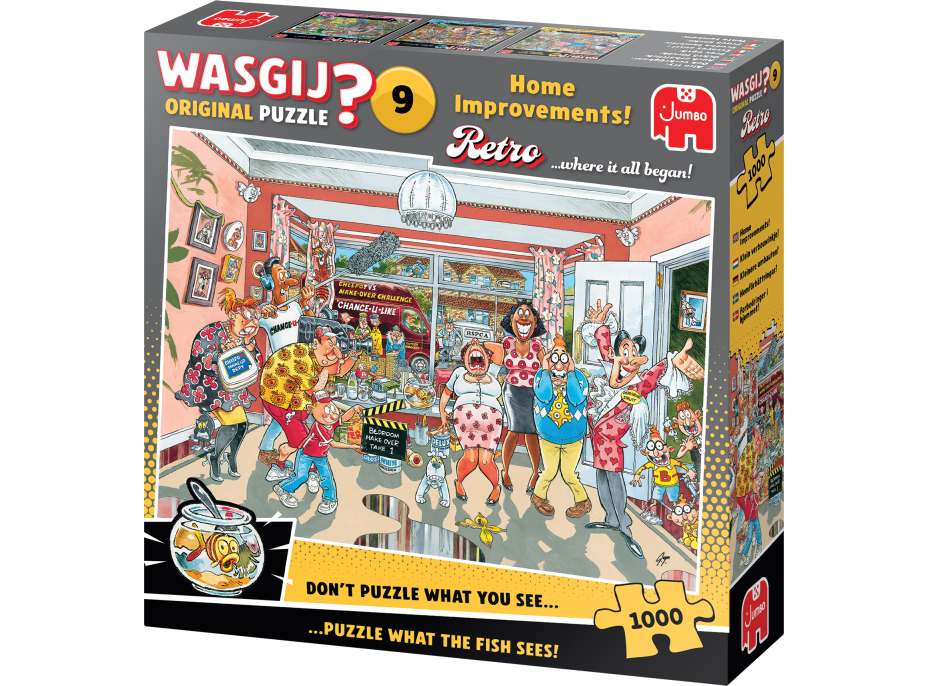 JUMBO Puzzle WASGIJ 9: Domácí vylepšení 1000 dílků