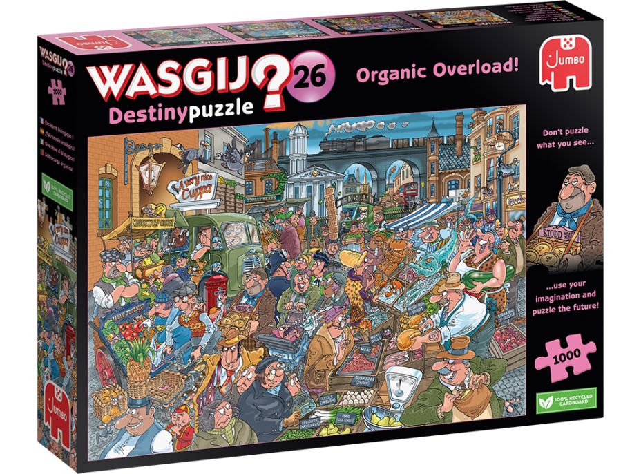 JUMBO Puzzle WASGIJ Destiny 26: Organické přetížení 1000 dílků