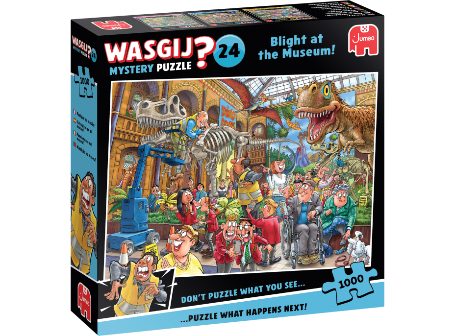 JUMBO Puzzle WASGIJ Mystery 24: Plíseň v muzeu 1000 dílků