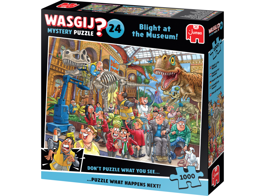 JUMBO Puzzle WASGIJ Mystery 24: Plíseň v muzeu 1000 dílků