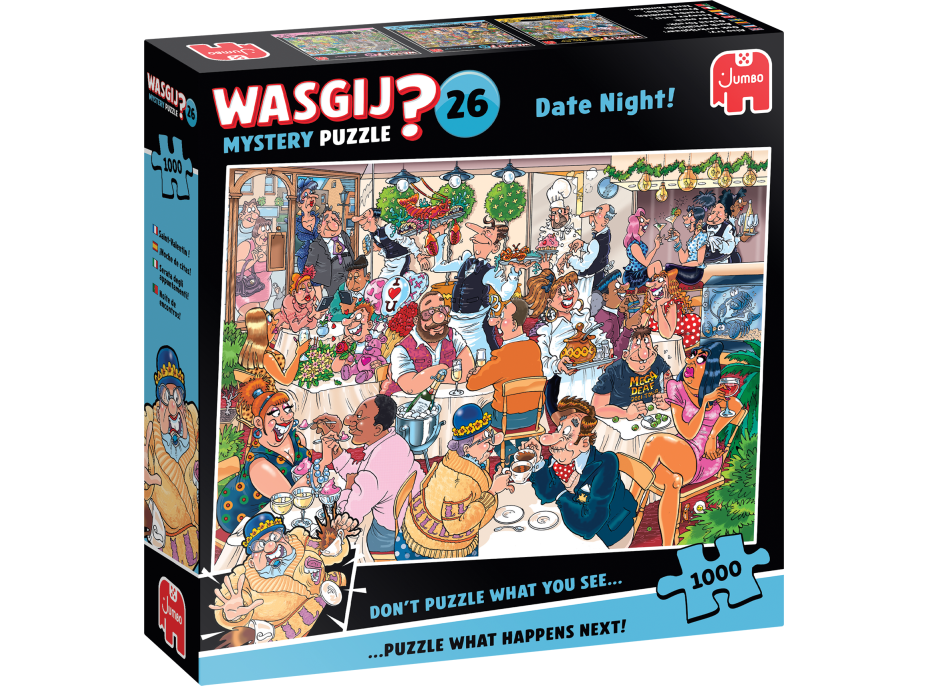 JUMBO Puzzle WASGIJ Mystery 26: Rande 1000 dílků