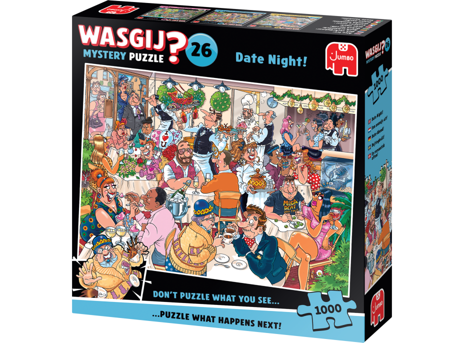 JUMBO Puzzle WASGIJ Mystery 26: Rande 1000 dílků