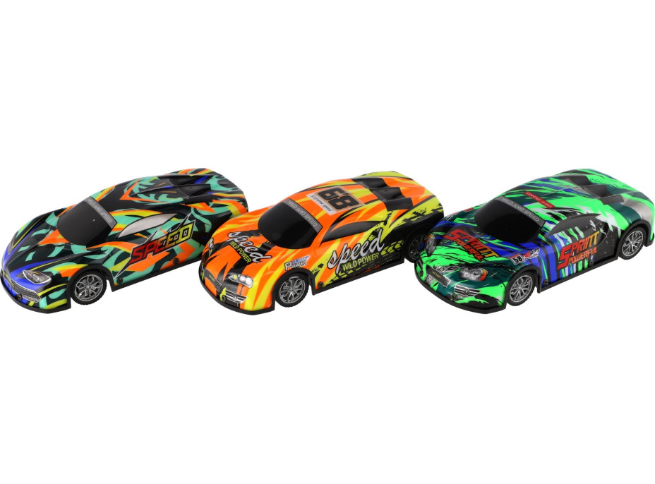 TEDDIES Závodní auto RC se světlem 1ks (mix)