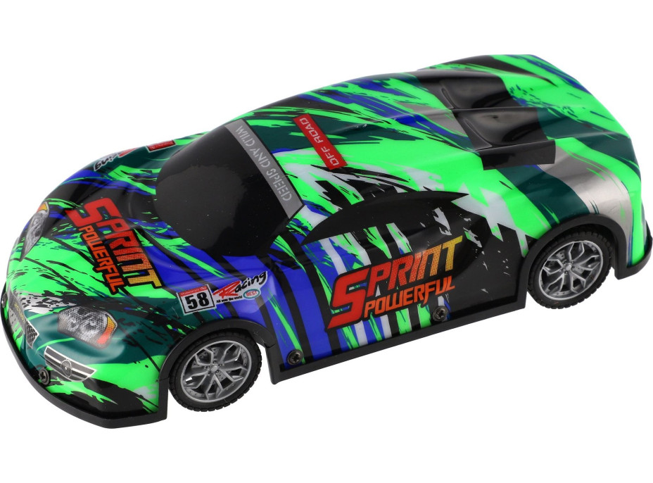 TEDDIES Závodní auto RC se světlem 1ks (mix)