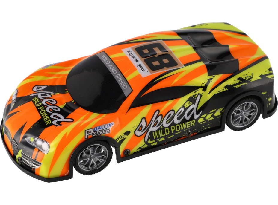 TEDDIES Závodní auto RC se světlem 1ks (mix)