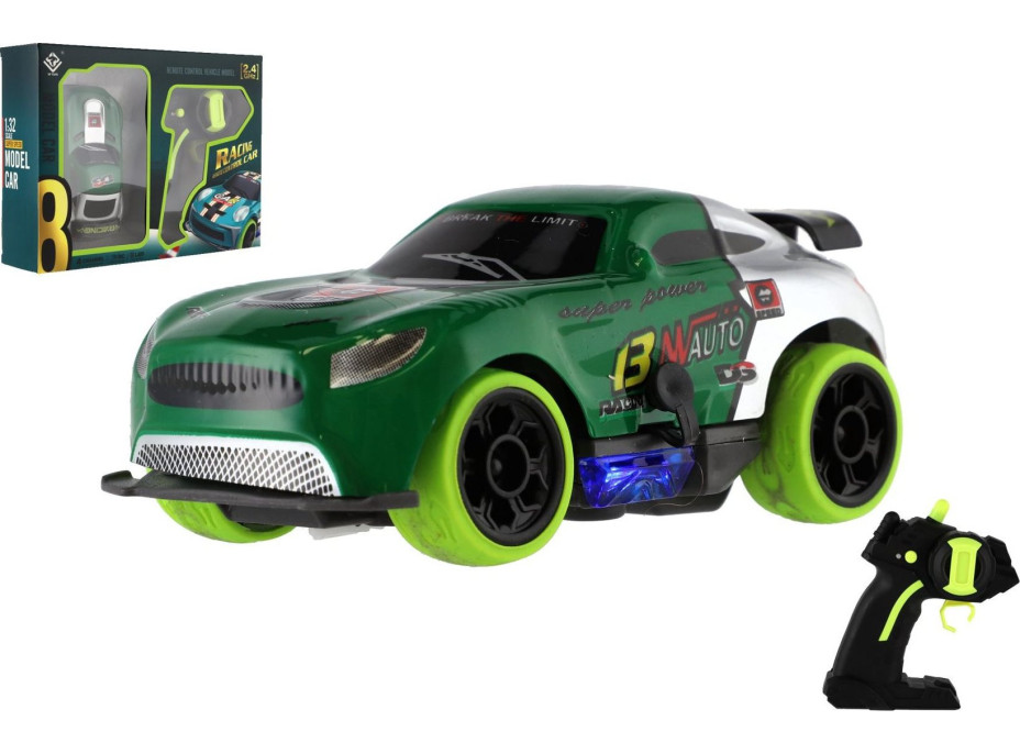 TEDDIES Závodní auto RC 1:32 zelené