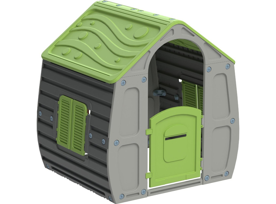 CHIPOLINO Dětský zahradní domeček Magical House Grey