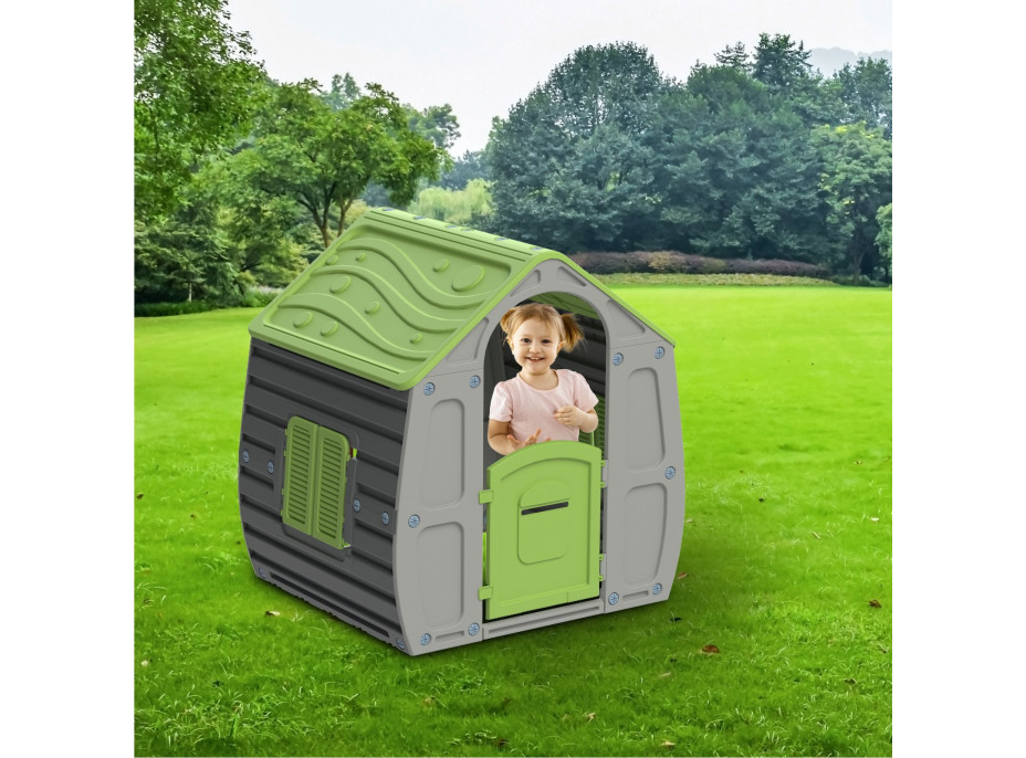 CHIPOLINO Dětský zahradní domeček Magical House Grey