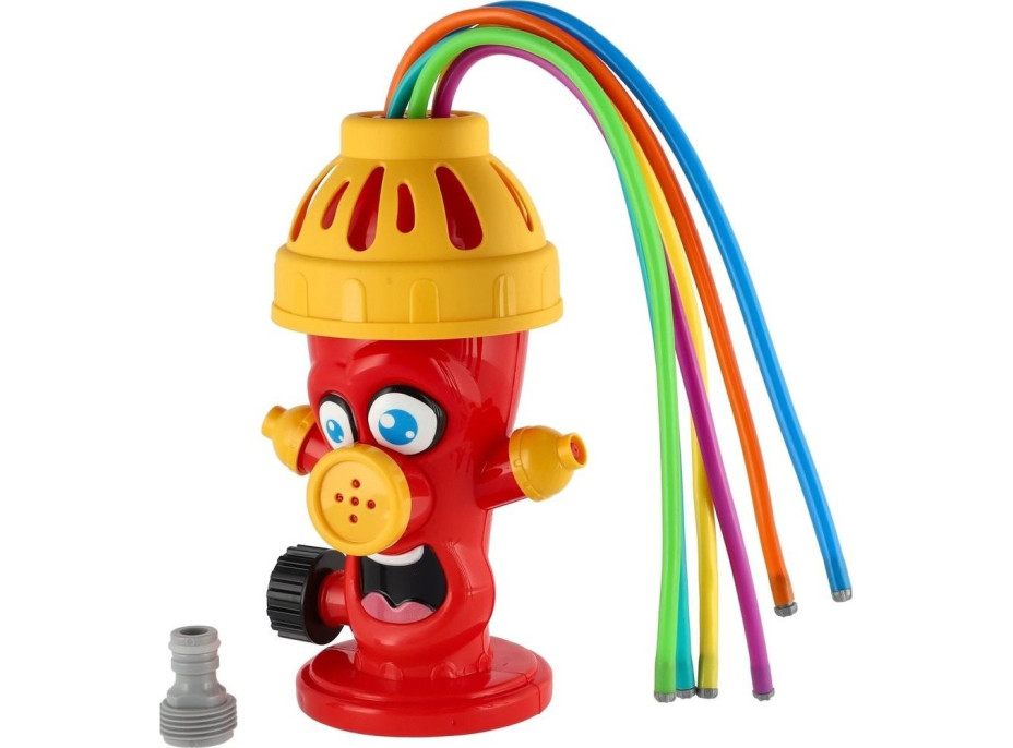 Hydrant vodní rozprašovač na zahradu plast 10x23 cm