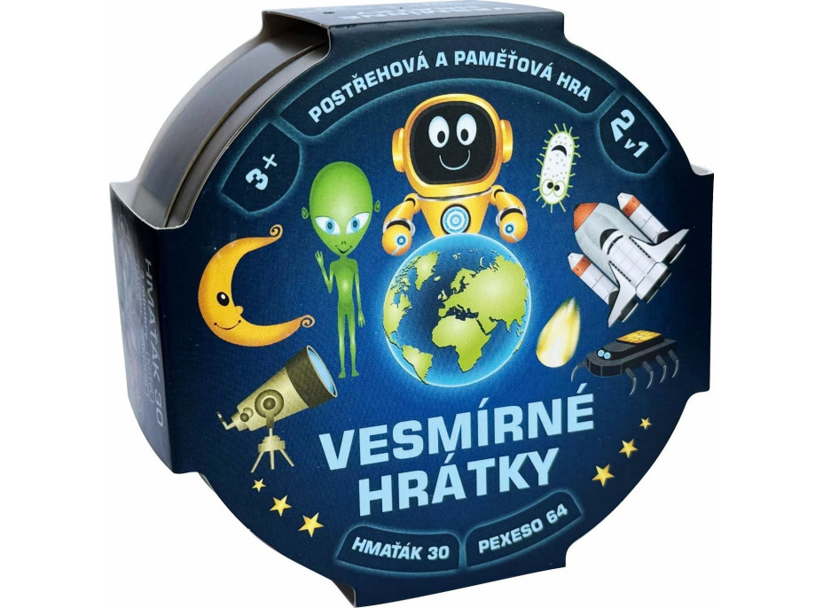 TEDDIES Vesmírné hrátky 2v1