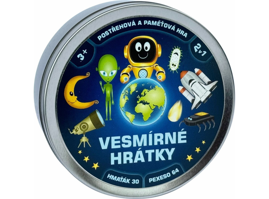 TEDDIES Vesmírné hrátky 2v1