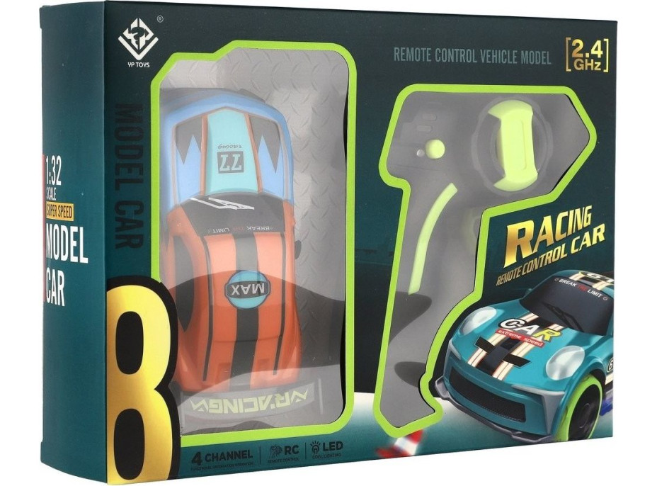 TEDDIES Závodní auto RC 1:32 oranžové