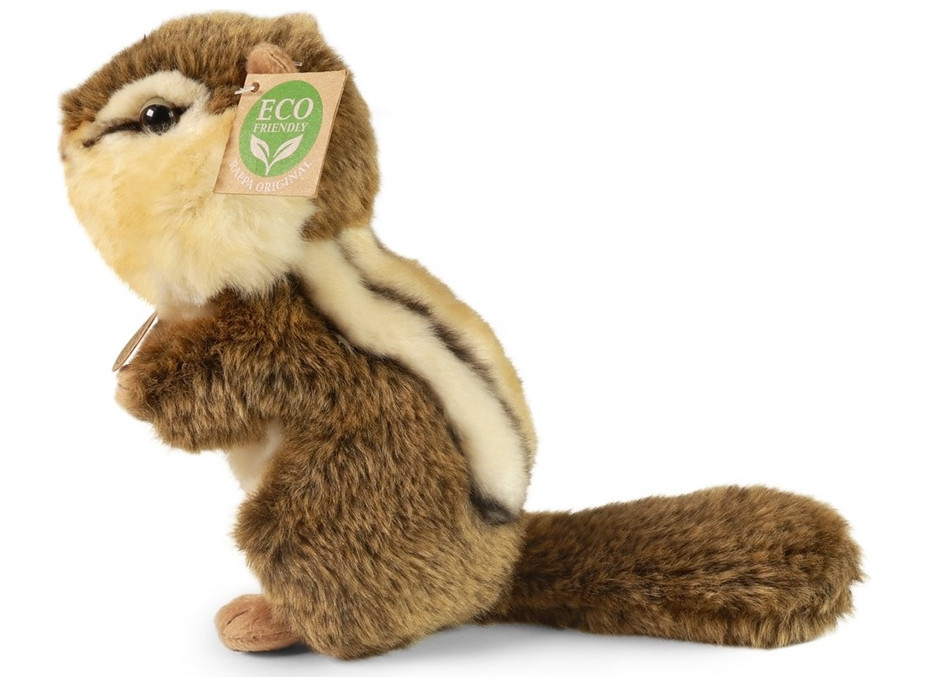 Rappa Plyšový čipmank stojící 20 cm ECO-FRIENDLY