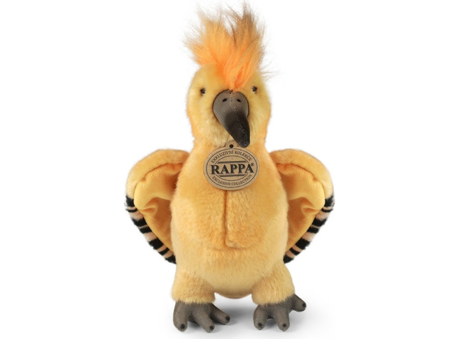Rappa Plyšový pták dudek chocholatý 20 cm ECO-FRIENDLY