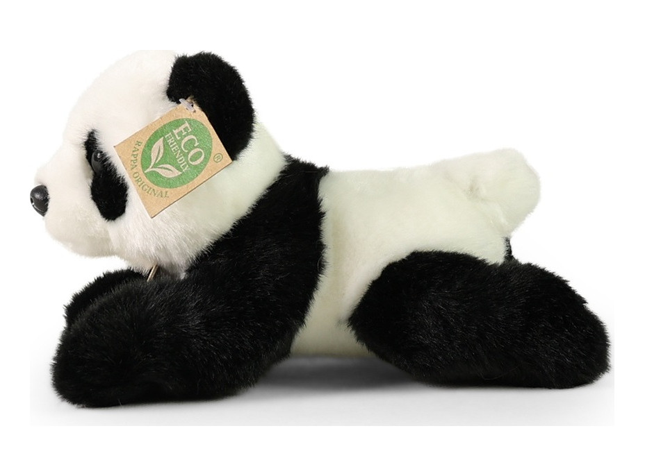 Rappa Plyšová panda ležící 20 cm ECO-FRIENDLY