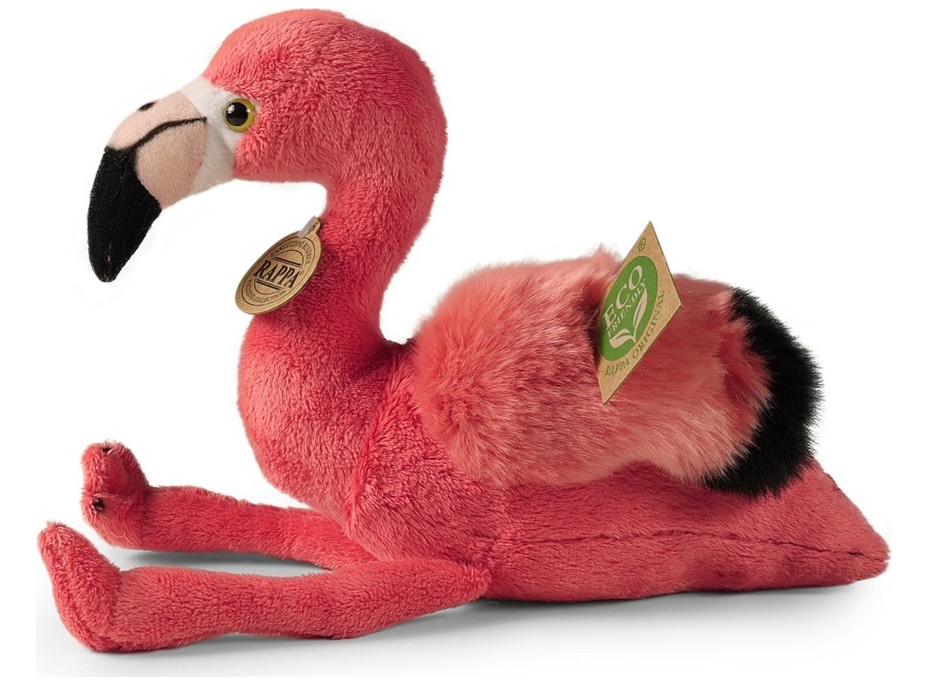Rappa Plyšový pták plameňák 23 cm ECO-FRIENDLY