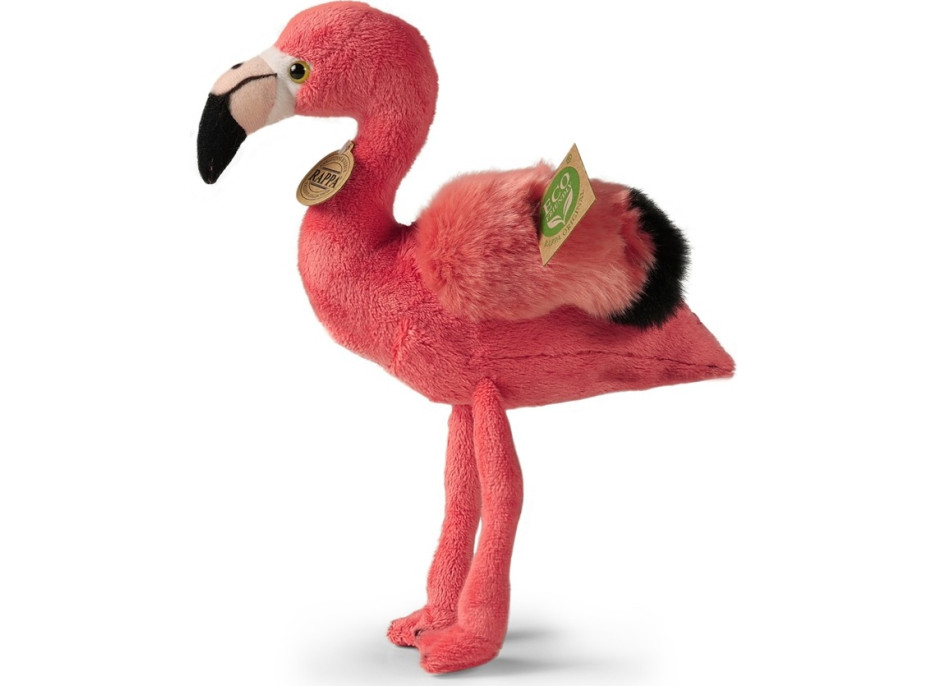 Rappa Plyšový pták plameňák 23 cm ECO-FRIENDLY