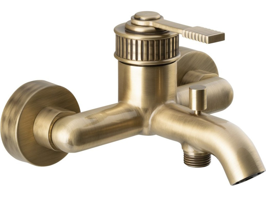 Sapho VERSI nástěnná vanová baterie, bronz RV010/18