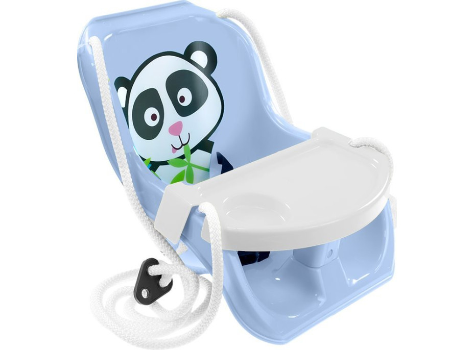 MOCHTOYS Houpačka pro nejmenší se stolečkem Panda